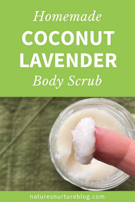 Homemade Coconut Lavender Body Scrub Recipe Body Scrub Recipe Homemade Body Scrub Body Scrub