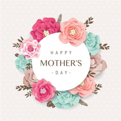 This mothers day lettering card with redseamless background and handwritten text message. Mothers Day Illustrations, Royalty-Free Vector Graphics ...