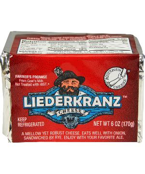 Liederkranz® Cheese | Cheese labels, Cheese, Wisconsin cheese