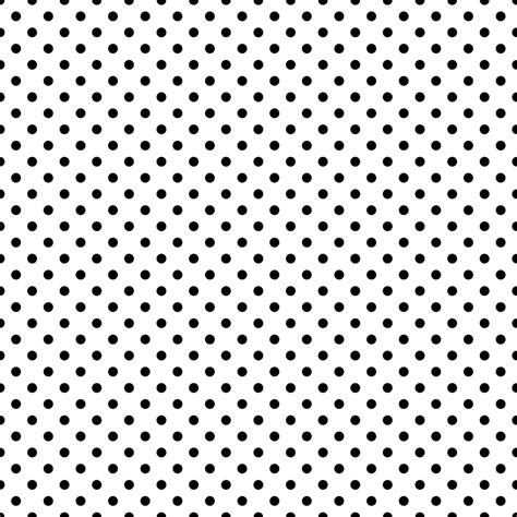 Pattern Of Black Polka Dots On A White Background Royalty Free Stock