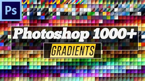 1000 Photoshop Gradient Pack Free Download Urdu