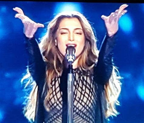 Iveta Mukuchyan Armenia Singing Lovewave In The Eurovision 2016 Semi Final 1 Made It To The