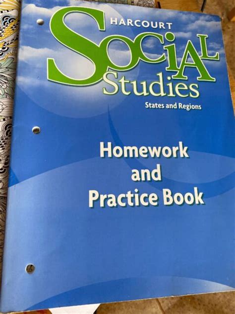 Social Studies Grade 4 Homeworkandpractice Book By Hsp 2005 Paperback
