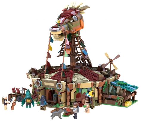 This Lego Zelda Breath Of The Wild Stables Is A Breath Of Fresh Air