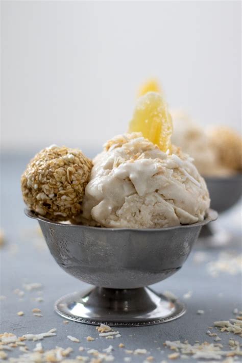 Double Coconut And Ginger Ice Cream My Quiet Kitchen