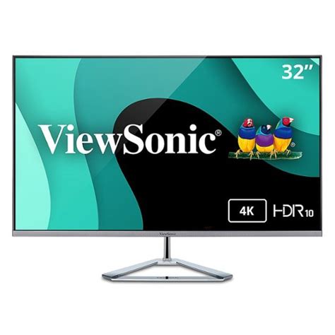 Viewsonic 32 Led 4k Uhd Monitor With Hdr Vx32764kmhd Best Buy