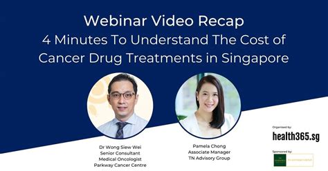 Video Recap For Webinar On Cost Of Cancer Treatment In Singapore Is Now Available Health365 Sg