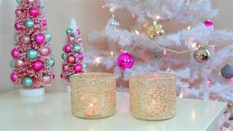 Diy Christmaswinter Room Decor Frosty Glitter Jars
