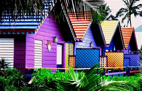 Colorful Beach Homes House Colors Caribbean Homes Bahamas House