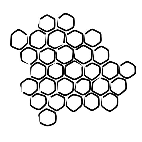 Premium Vector Honeycomb Propolis Doodle Sketch Hand Drawn Honey