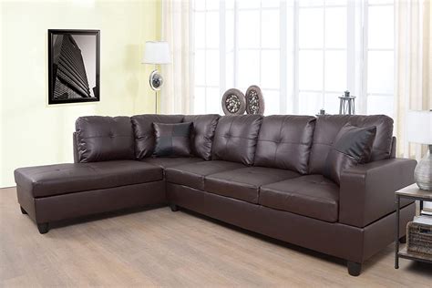 Beverly Fine Funiture Galaxy Left Facing Faux Leather L