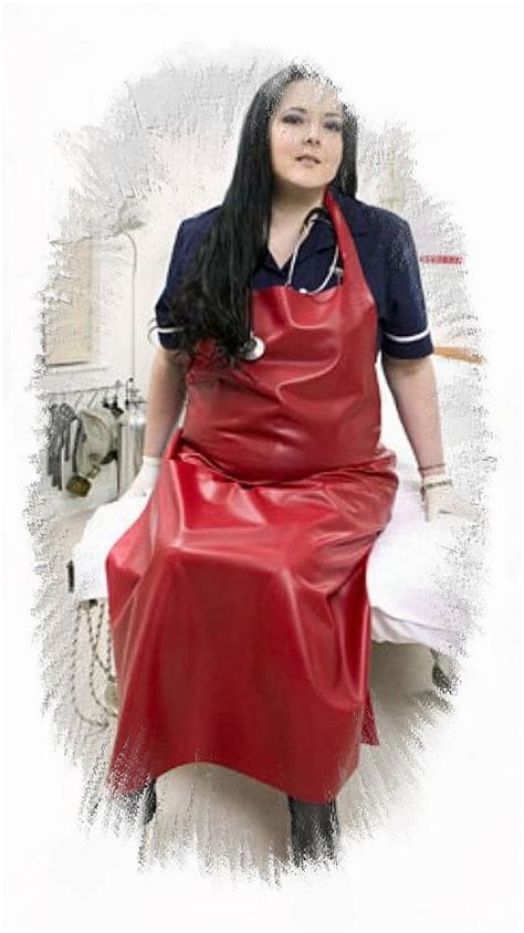 Plastic Aprons Plastic Pants Mantel Pvc Apron Red Raincoat Rubber