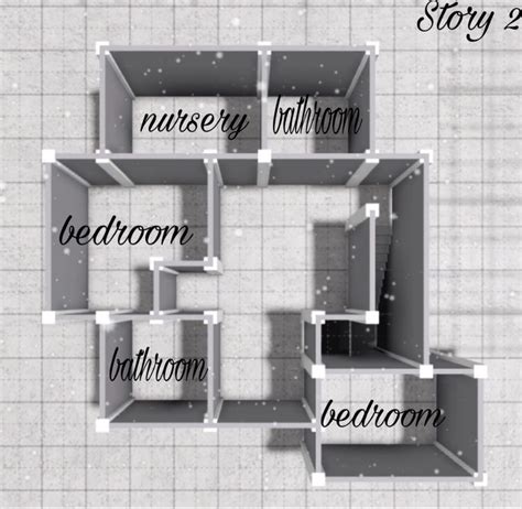 Simple One Story Floor Plans Bloxburg House Layout Floor 2 In 2021
