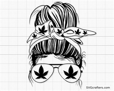 Free Free Mom Bun Svg 432 SVG PNG EPS DXF File