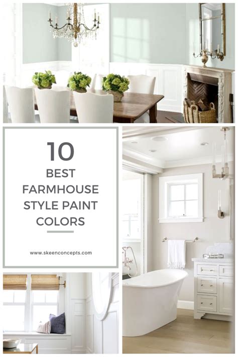 Let's talk about some of the best farmhouse paint colors in my kitchen it looks like a very light creamy color with the dark cabinets and features of my kitchen. 10 Best Benjamin Moore Farmhouse Style Paint Colors for ...