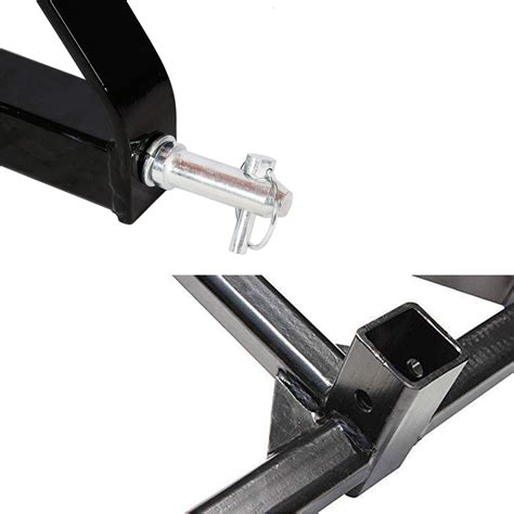 3 Point 2″ Receiver Trailer Hitch Category 1 Tractor Tow Hitch Drawbar