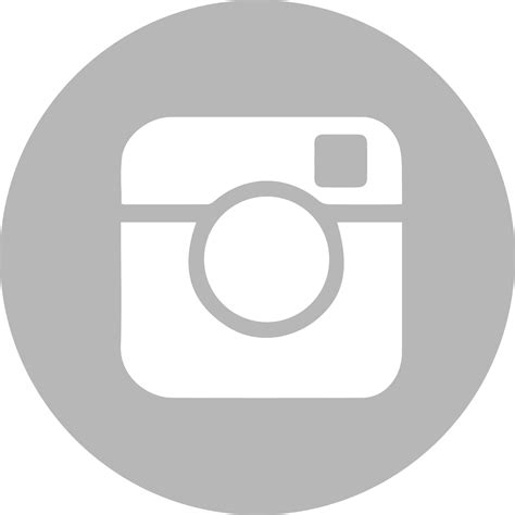 Instagram Logo Grey Png Instagram Logo Png Grey Png Transparent Png
