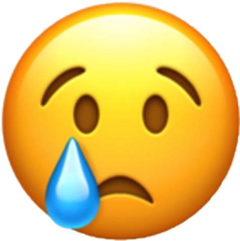 Crying Emoji Icon Smiley Emoticon Sadness Smiley Sad Face Free Png