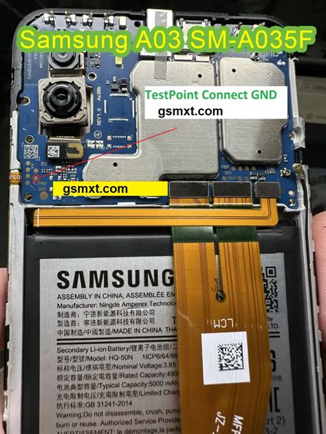 Share Samsung A03 SM A035F Test Point Remove Frp GSMXT