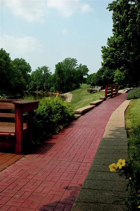 Maybe you would like to learn more about one of these? Follow The Red Brick Path Photograph by LeeAnn McLaneGoetz ...