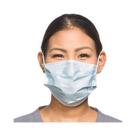 Halyard FluidShield Procedure Mask Pleated Earloops ASTM Level 2 Adult