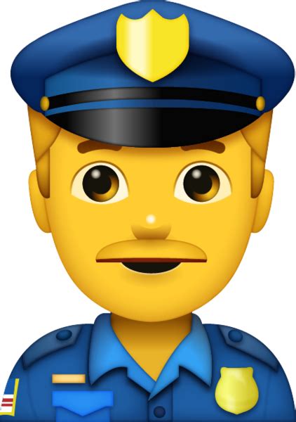 Use these free nice guy png #74469 for your personal projects or designs. Police Man Emoji Free Download All Emojis | Emoji Island