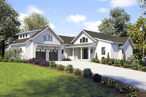New American House Plan Bonus Above 3-Car Garage - 23839JD ... The classic mediterranean style home has mixed with a modern, sleek styling to create a new coastal home style with all the luxury of the traditional mediterranean.