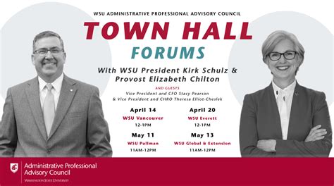 Apac Town Hall Forum Wsu Global Campus And Extension Administrative