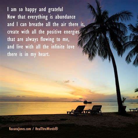 I Am So Happy And Grateful Illustration Quotes Positive Energy