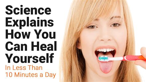 Science Explains How You Can Heal Yourself In Less Than 10 Minutes A Day