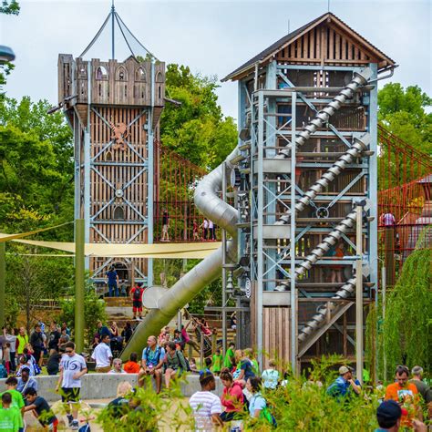 Largest Playground In The Usa The Gathering Place Of Tulsa 2018