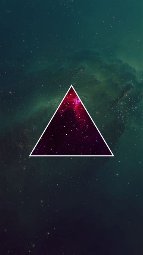 Red Triangle Wallpaper Iphone Wallpapers 4 Pinterest