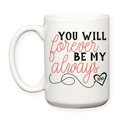 Choose among romantic wedding gifts for the husband and make his day memorable. You Will Forever Be My Always, Valentine's Day Anniversary ...