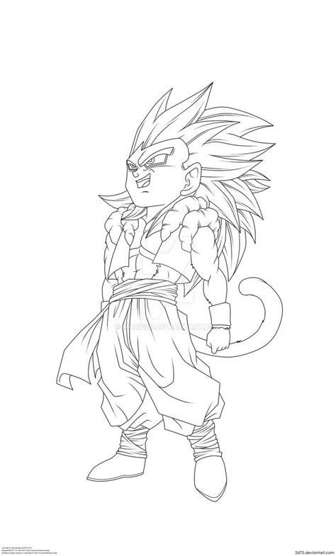The form is a different branch of transformation from the earlier super saiyan forms, such as super saiyan, super saiyan 2 and super saiyan 3.5 1 overview 1.1 appearance 1.2 usage and power 2 variations and enhancement 2.1 super. Vegito Ssj4 Coloring Pages | ぬり絵, ドラゴンボール, 絵