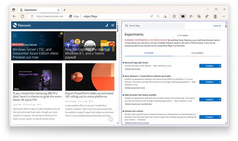Microsoft Edge 110 Now Lets You Split Two Tabs In One Window The Tech