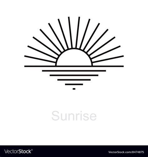 Sunrise Vector Art At Collection Of Sunrise Vector