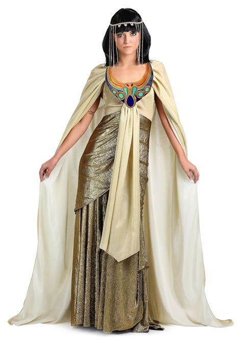 Womens Plus Size Golden Cleopatra Costume 1x Clothing