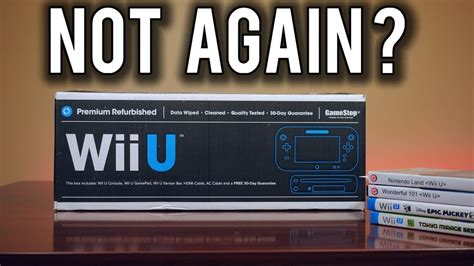 The 89 Gamestop Premium Refurbished Nintendo Wii U Is A Steal Mvg