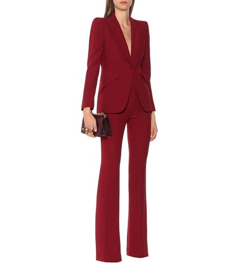 Crêpe Blazer - Alexander McQueen | Mytheresa in 2020 | Red ...