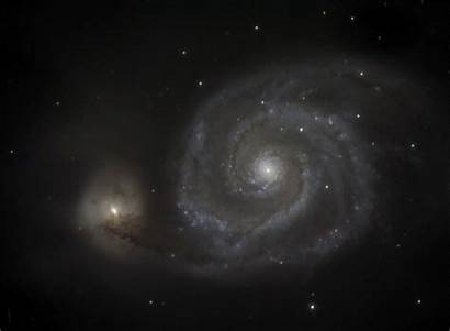 M51 Galaxy Animated Whirlpool Resolution Larger Princeton