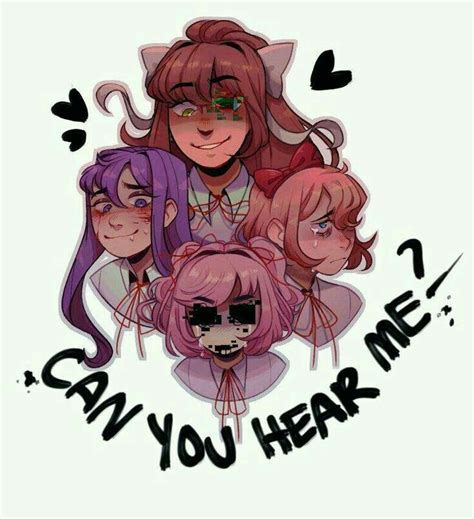Can you hear me?-- | Literature club, Literature, Anime
