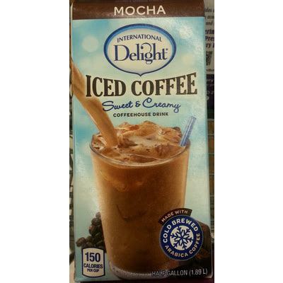 Personalized health review for international delight mocha iced coffee: Top 50 most popular: iced coffee