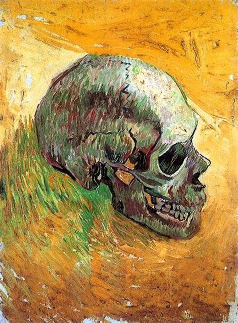 Opis Obrazu Vincenta Van Gogha Czaszka Van Gogh Vincent