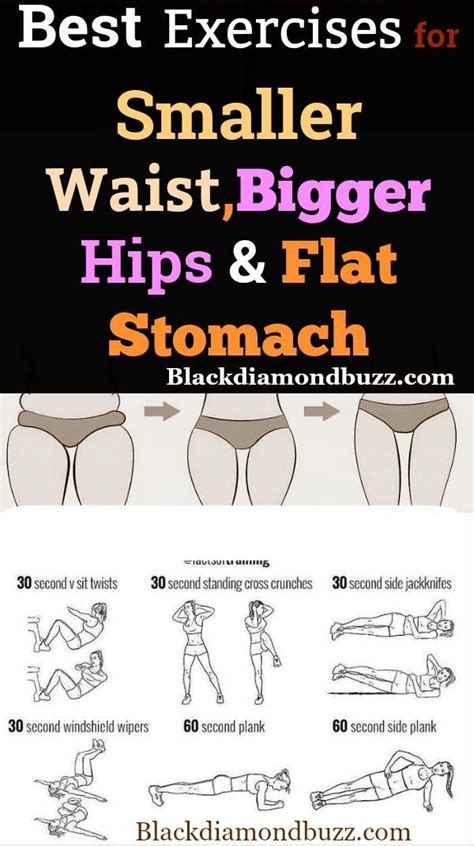 How To Get A Smaller Waist Best 10 Exercises For Smaller