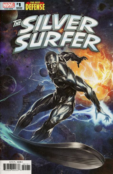 Defenders Silver Surfer 1 Cover C Incentive Skan Variant Cover