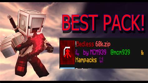 Best Texture Pack Bedless Noob 60k Fps Boost Youtube