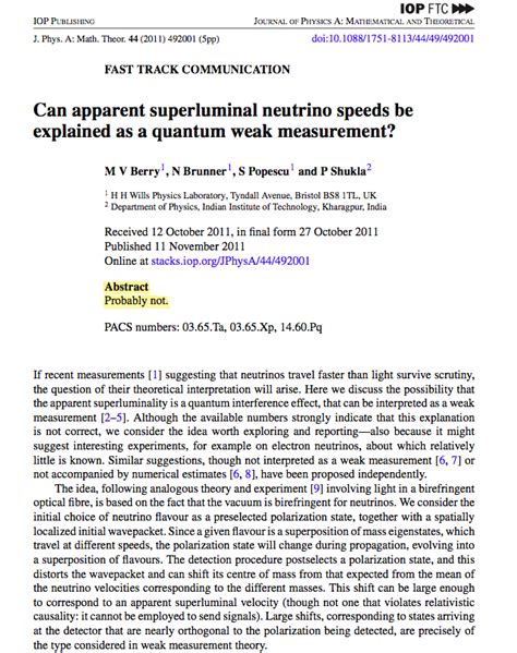 Print out the first page of the article and put it behind the reference page This may be the best scientific paper abstract ever ...