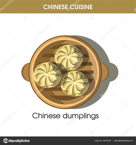 Chinese Cuisine Traditional Dish Stock Vector By ©sonulkaster 168732338