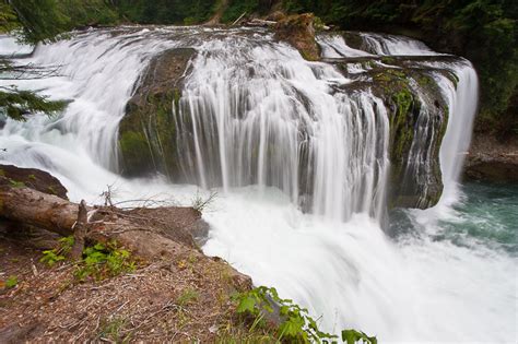Upper Lewis River Falls Washington United States World Waterfall