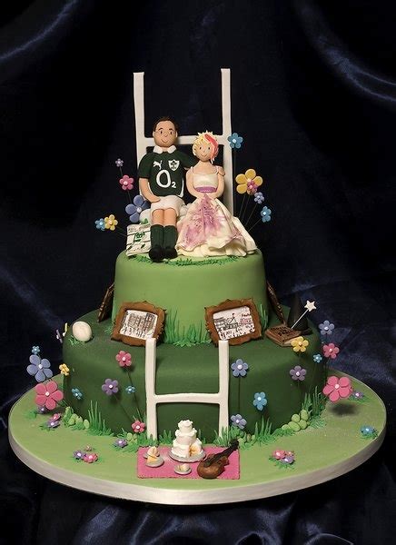A Really Unusual Wizard Of Oz Wedding Cake For A Couple Who Loved The